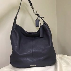 Coach Avery leather hobo bag
